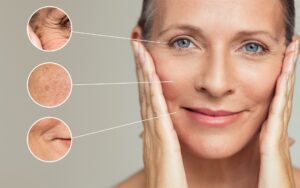 Exosome therapy for skin aging