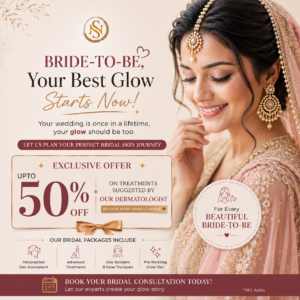 Bridal skin treatment
Bridal skin package