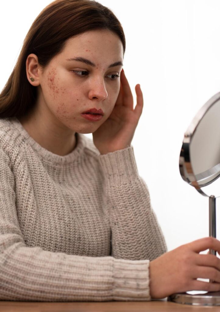 Dull tired skin