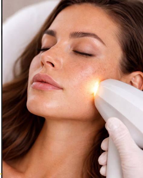 Full face laser hair removal